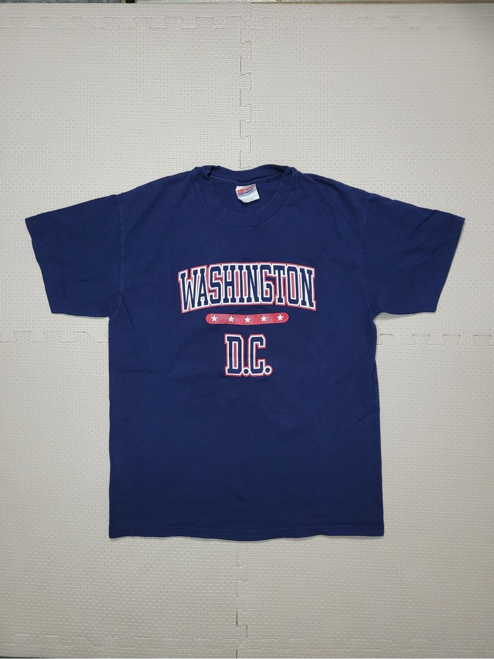 Hanes Navy Washington D.C. Graphic Tee